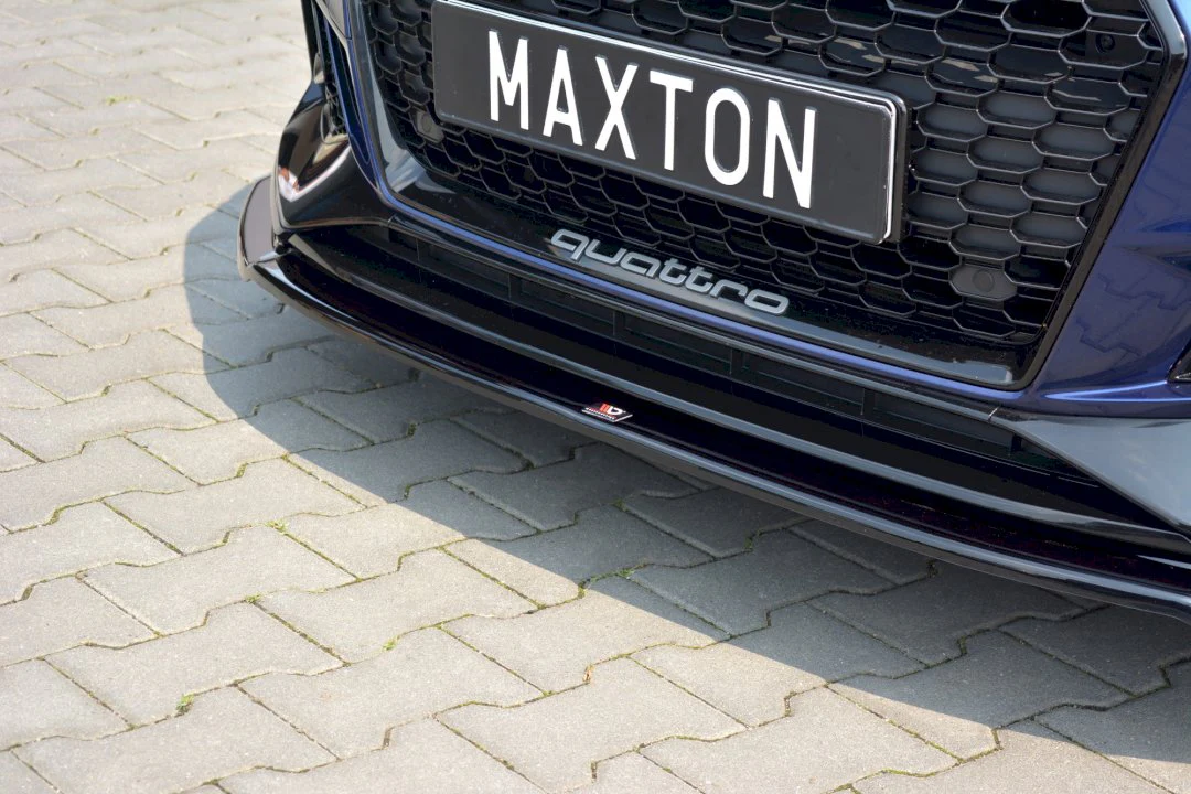 Maxton Design Front Splitter V.2 for Audi RS4 B9 (2017-2019) - Image 3