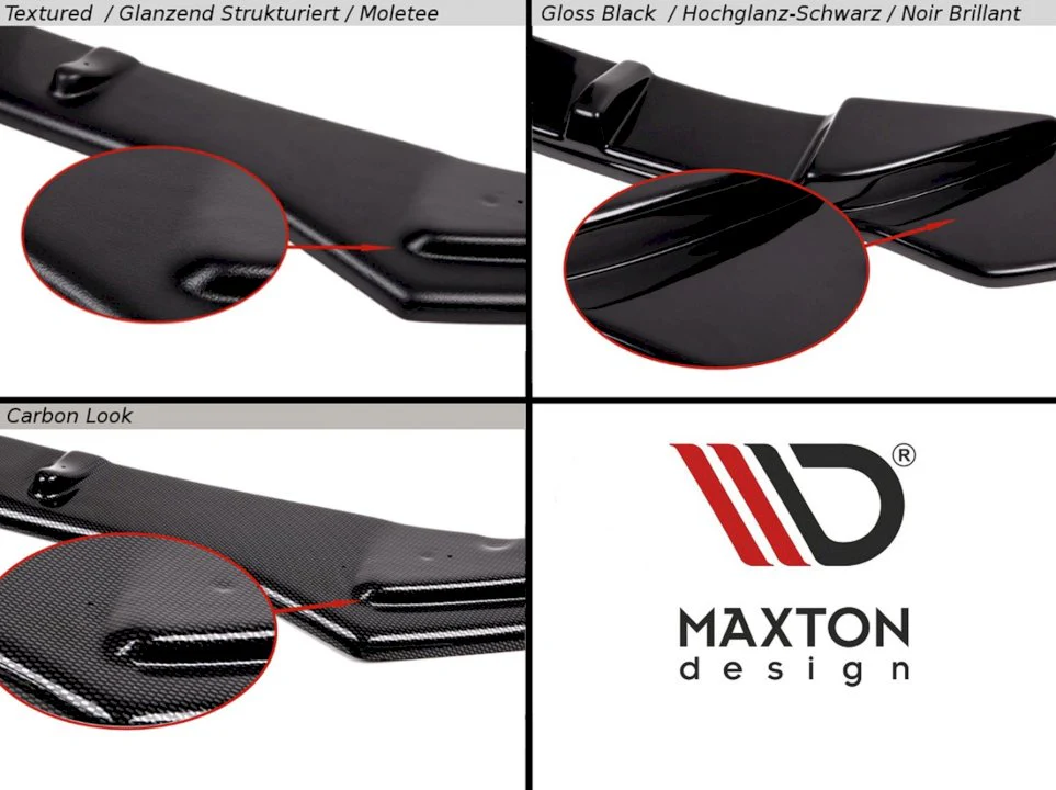 Maxton Design Front Splitter V.2 for Audi RS4 B9 (2017-2019) - Image 9