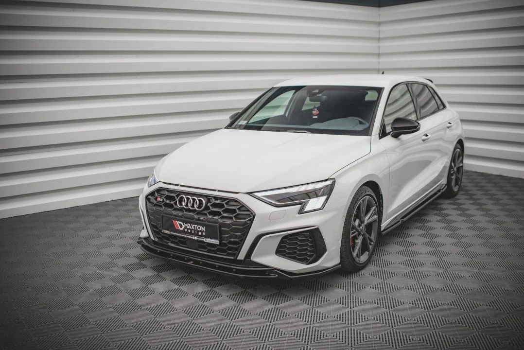 Maxton Design Front Splitter V.2 for Audi S3 / A3 S-Line 8Y (2020+) - Image 4