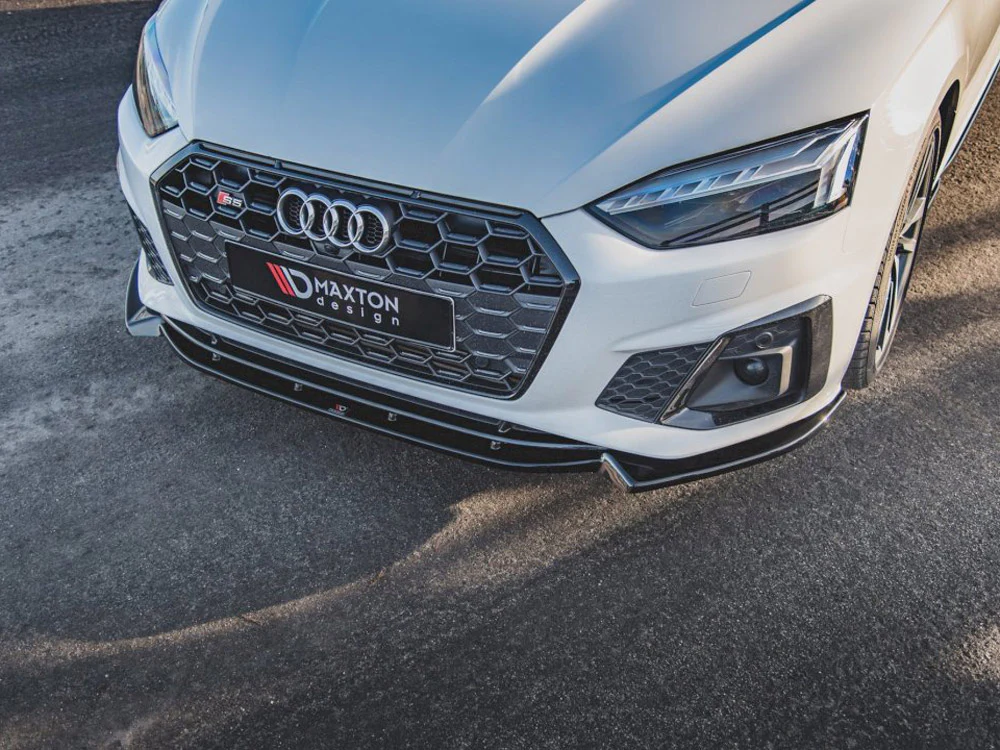Maxton Design Front Splitter V.2 for Audi S5 / A5 S-Line F5 (Facelift - 2019+) - Image 3
