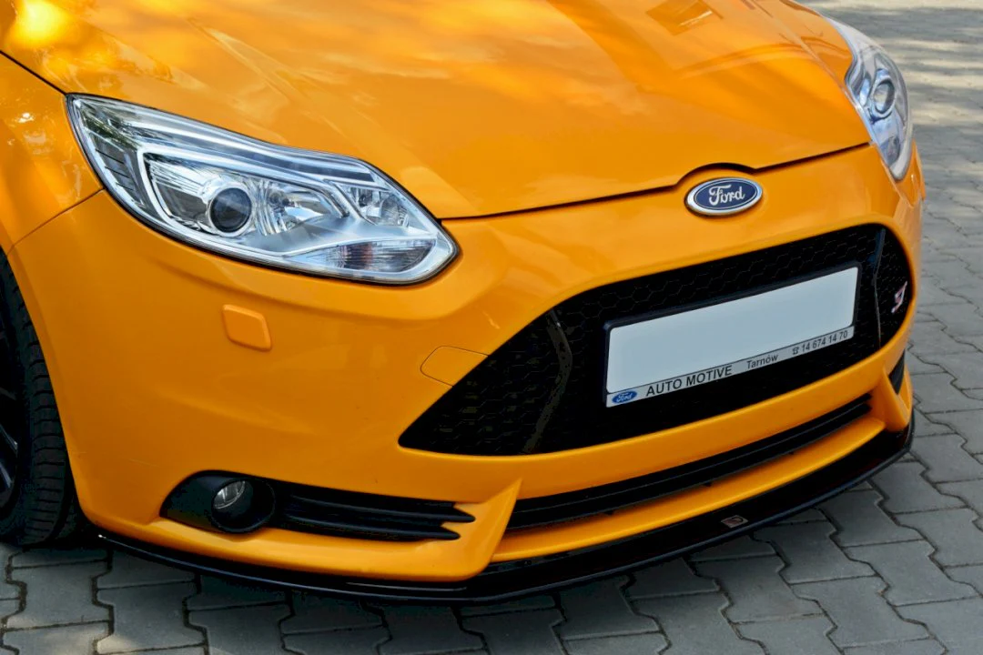 Maxton Design Front Splitter V.2 for Ford Focus MK3 ST250 Pre-Face (2012-2014) - Image 2
