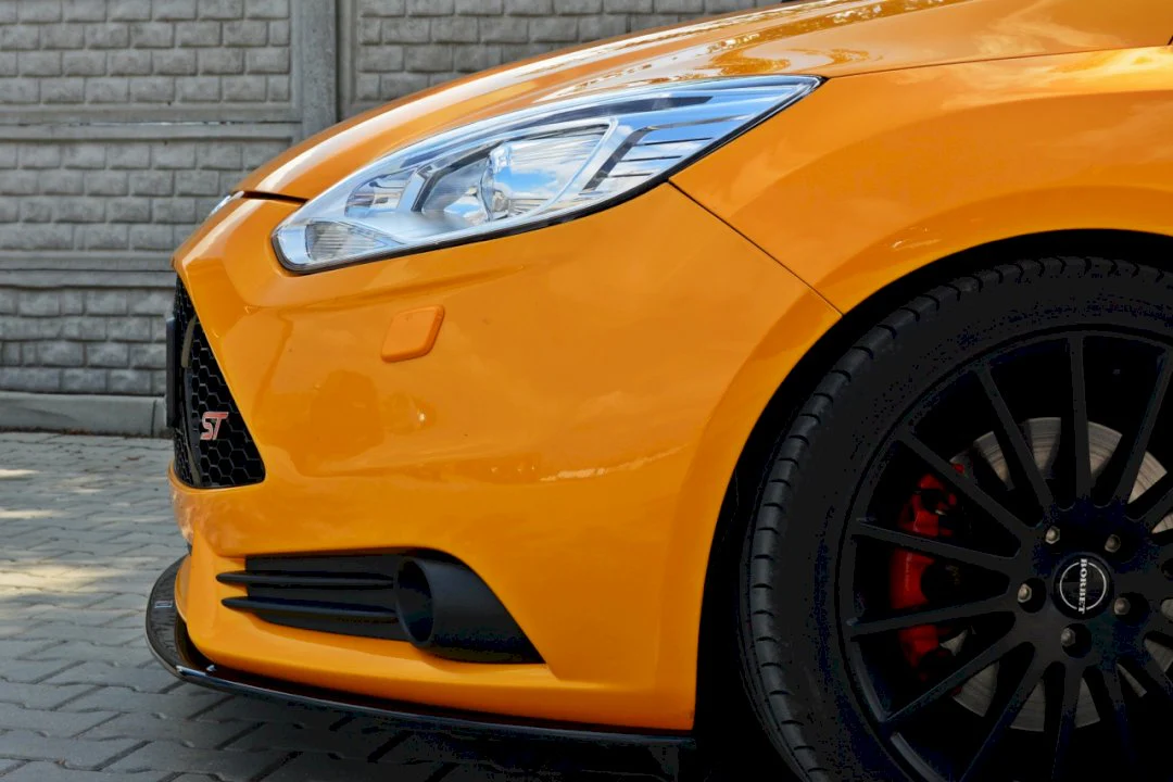 Maxton Design Front Splitter V.2 for Ford Focus MK3 ST250 Pre-Face (2012-2014) - Image 3