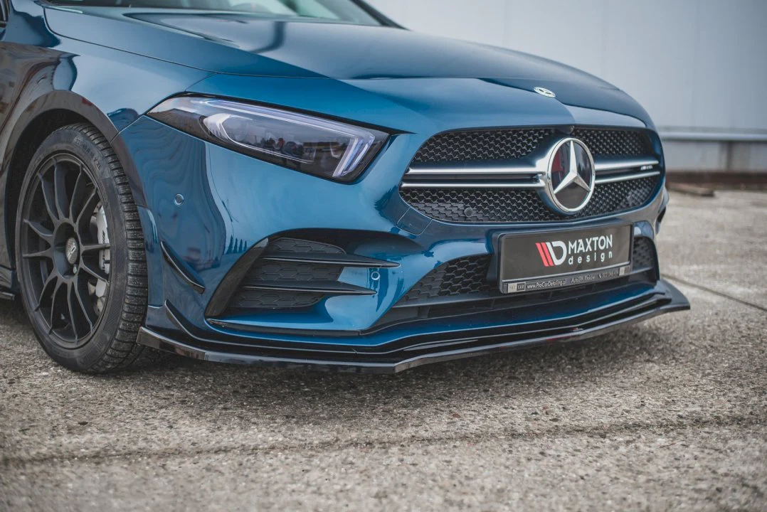Maxton Design Front Splitter V.2 for Mercedes A35 AMG W177 (2018+) - Image 3