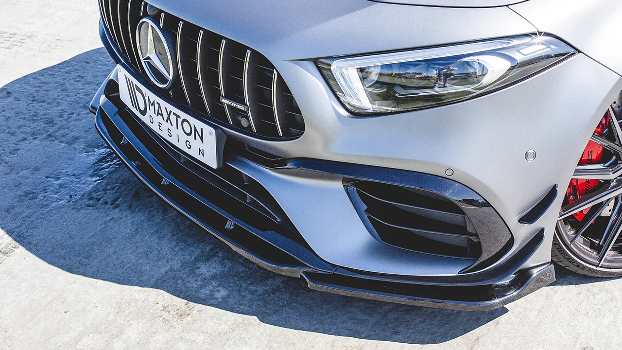 Maxton Design Front Splitter V.2 for Mercedes A45 S AMG W177 (2019+) - Image 6