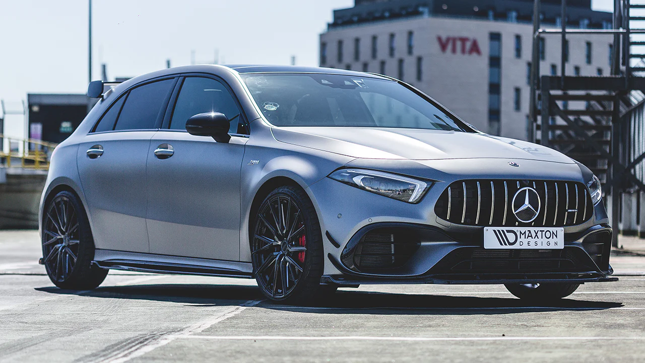 Maxton Design Front Splitter V.2 for Mercedes A45 S AMG W177 (2019+) - Image 8