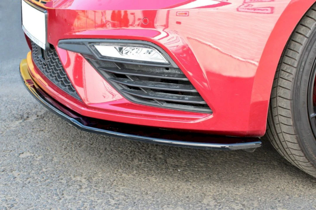 Maxton Design Front Splitter V.2 for Seat Leon MK3.5 Cupra/FR (2017-2019) - Image 3