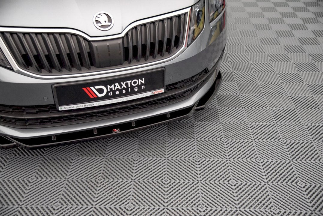Maxton Design Front Splitter V.2 for Skoda Octavia MK3.5 (2016-2020) - Image 2