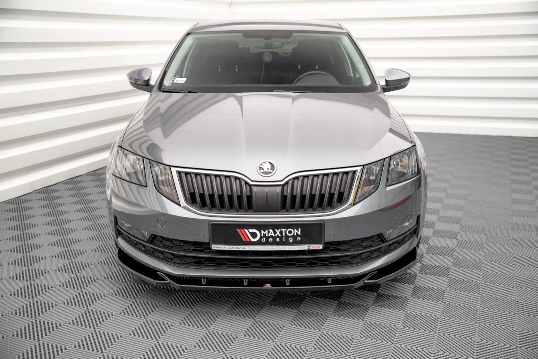 Maxton Design Front Splitter V.2 for Skoda Octavia MK3.5 (2016-2020) - Image 3