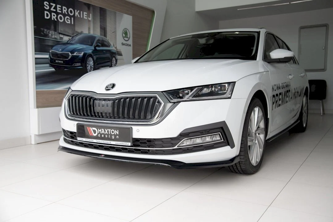 Maxton Design Front Splitter V.2 for Skoda Octavia MK4 (2019+) - Image 5