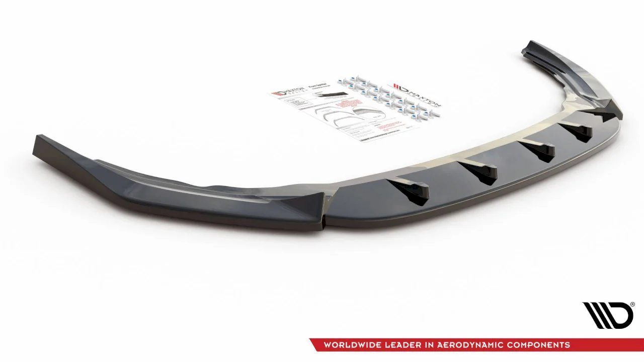 Maxton Design Front Splitter V.2 for Volkswagen Golf MK8 R (2020+) - Image 5