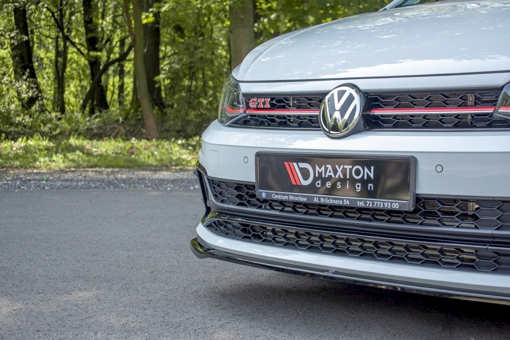 Maxton Design Front Splitter V.2 for Volkswagen Polo MK6 AW GTI (2017-2021) - Image 2