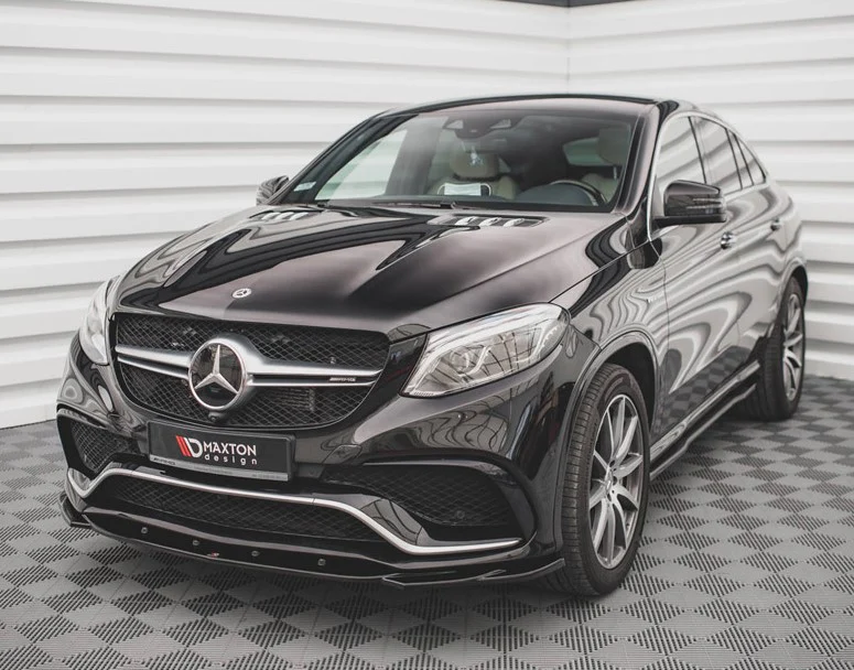 Maxton Design Front Splitter V.2 Mercedes GLE Coupe 63AMG C292 (2015-2019) - Image 2