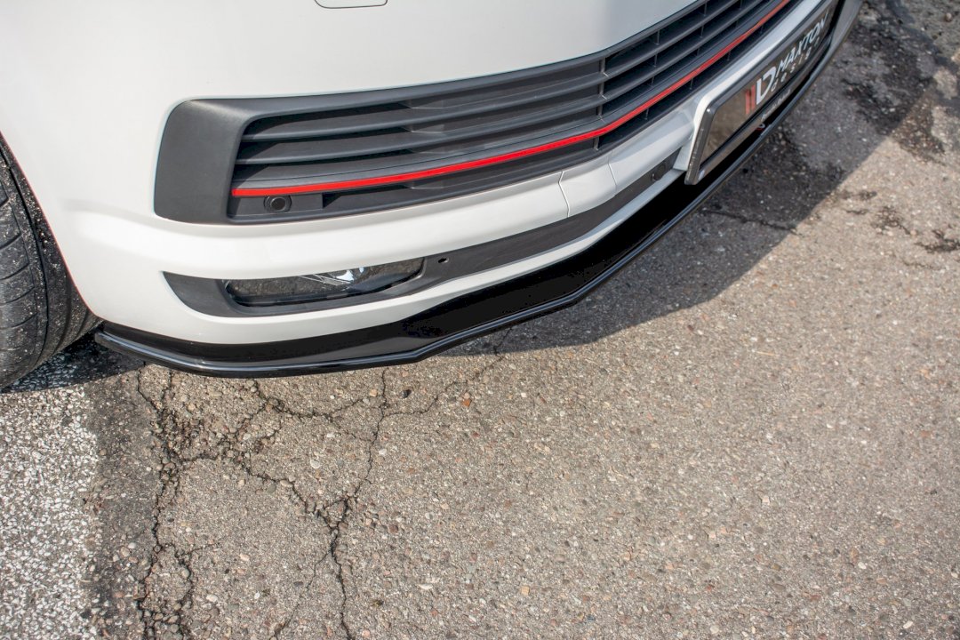 Maxton Design Front Splitter for V.2 Volkswagen T6 (2015-19) - Image 2