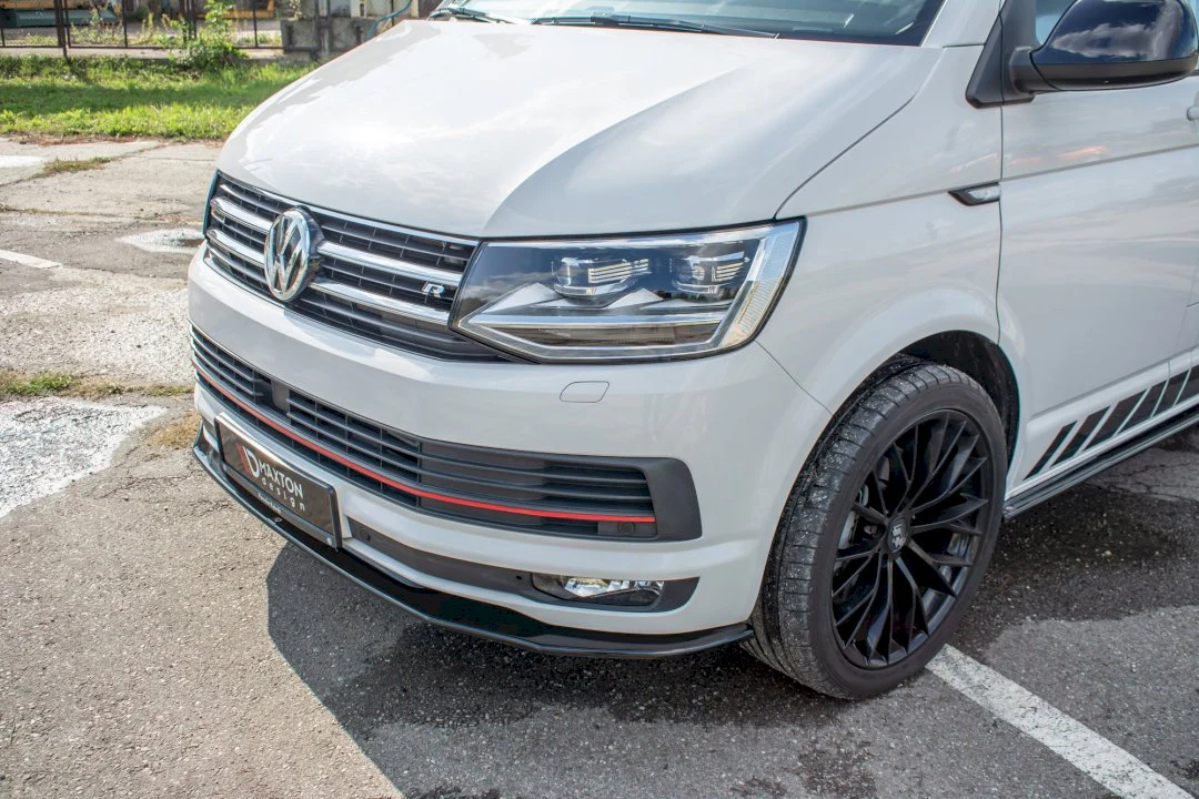 Maxton Design Front Splitter for V.2 Volkswagen T6 (2015-19) - Image 4