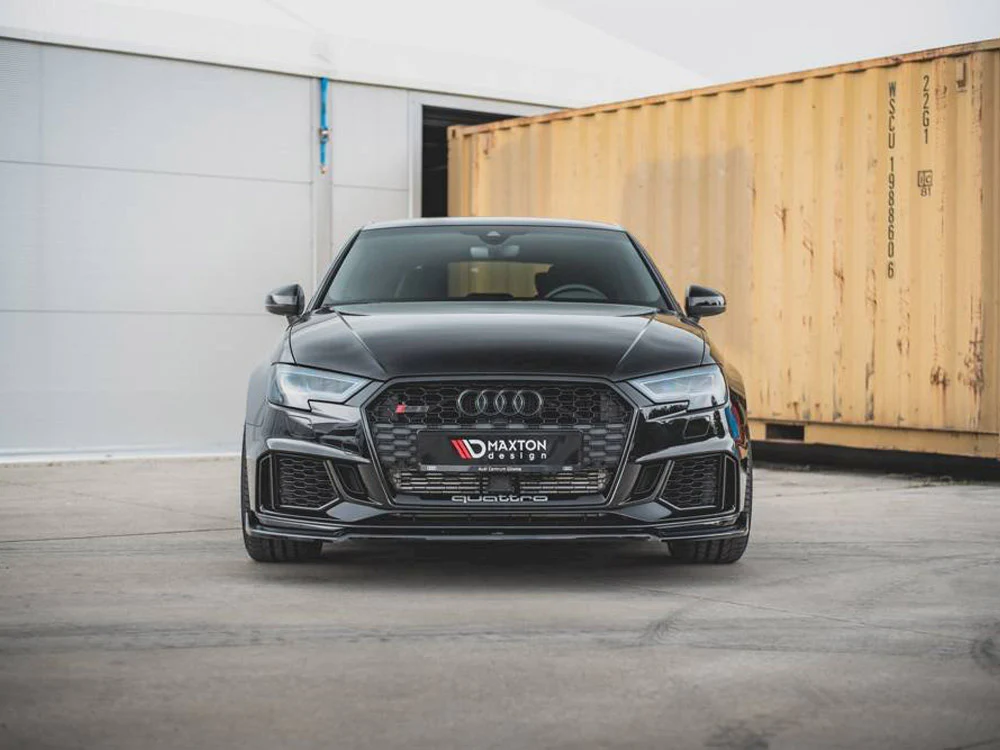 Maxton Design Front Splitter V.3 for Audi RS3 8V Facelift (2017-2021) - Image 2