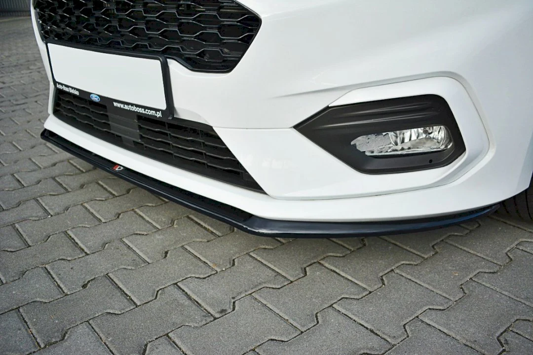 Maxton Design Front Splitter V.3 for Ford Fiesta MK8 ST & ST-LINE (2018+) - Image 2