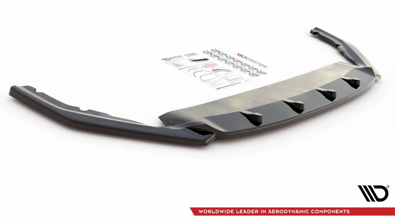Maxton Design Front Splitter V.3 for Skoda Octavia RS MK4 (2020+) - Image 6