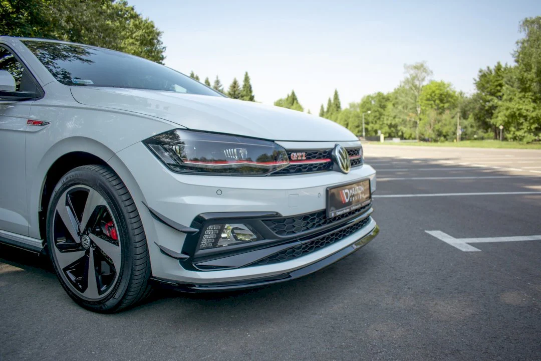 Maxton Design Front Splitter V.3 for Volkswagen Polo MK6 AW GTI (2017-2021) - Image 3