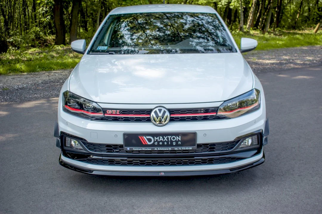 Maxton Design Front Splitter V.3 for Volkswagen Polo MK6 AW GTI (2017-2021) - Image 5