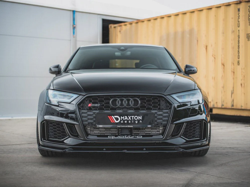 Maxton Design Front Splitter V.4 for Audi RS3 8V Facelift (2017-2021) - Image 2