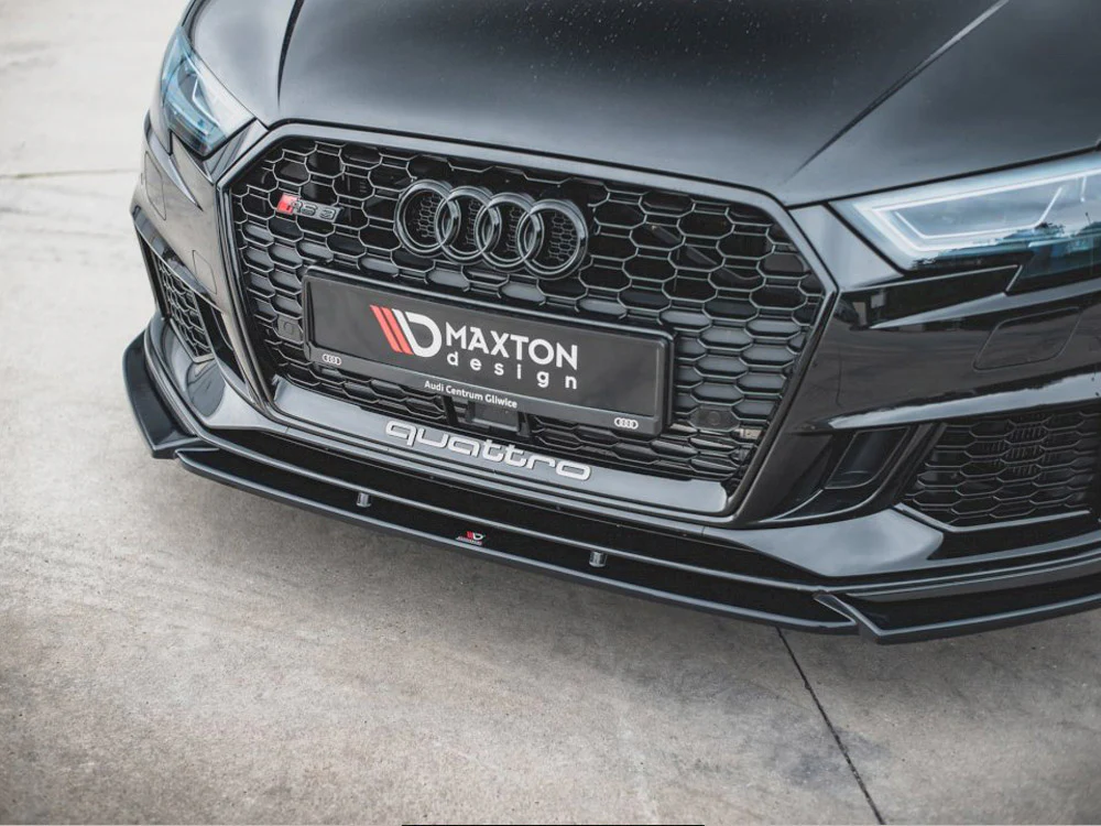 Maxton Design Front Splitter V.4 for Audi RS3 8V Facelift (2017-2021) - Image 3