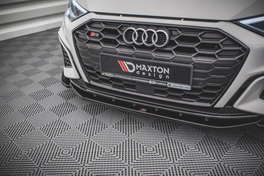 Maxton Design Front Splitter V.4 for Audi S3 / A3 S-Line 8Y (2020+) - Image 2