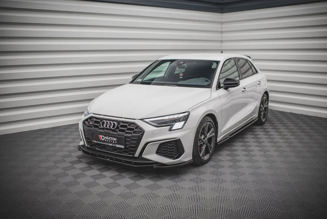 Maxton Design Front Splitter V.4 for Audi S3 / A3 S-Line 8Y (2020+) - Image 4