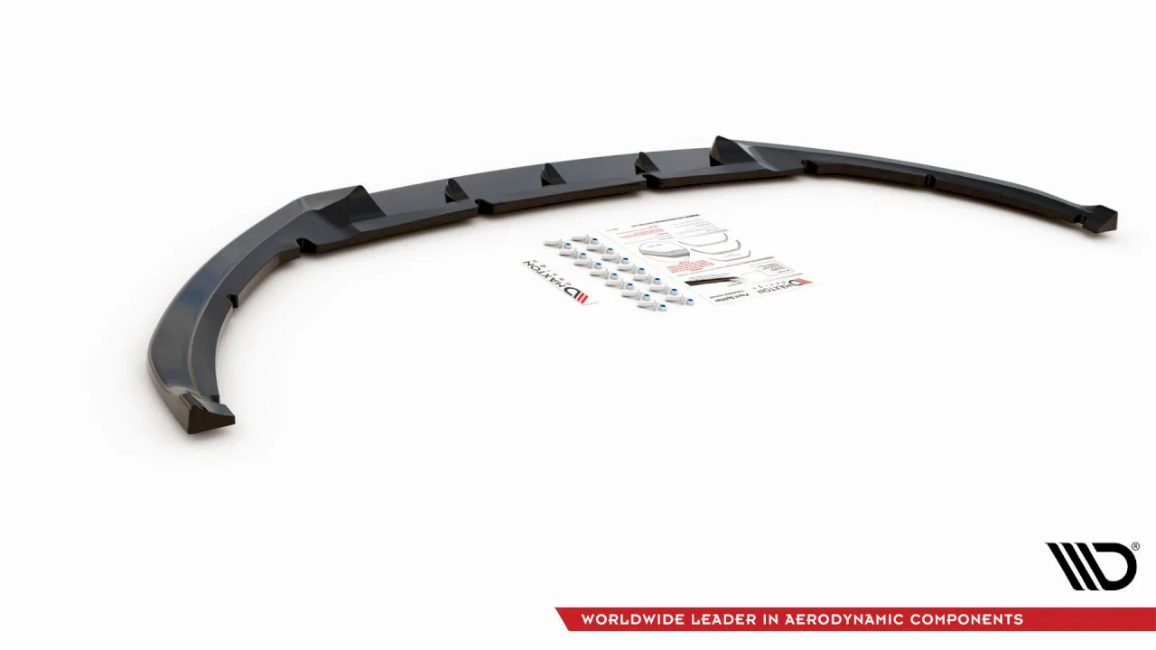 Maxton Design Front Splitter V.4 for Ford Focus ST MK3 Facelift Model (2015-2018) - Image 6