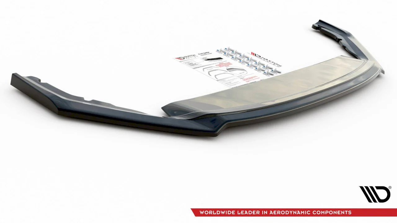 Maxton Design Front Splitter V.4 for Skoda Octavia RS MK4 (2020+) - Image 3