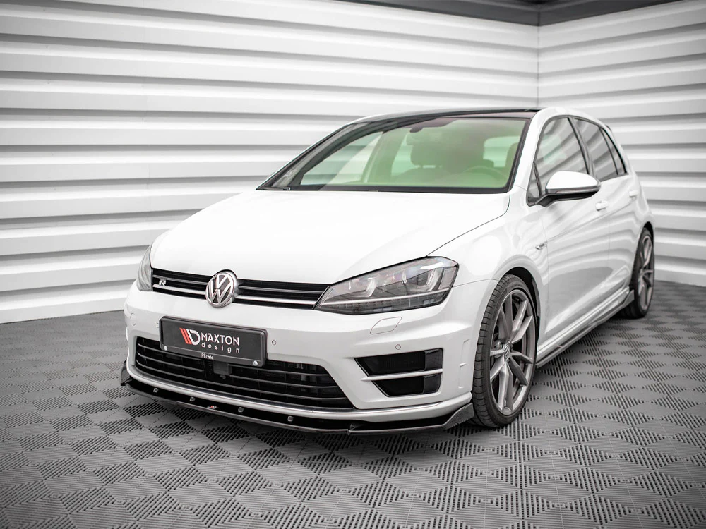 Maxton Design FRONT SPLITTER V.4 VW GOLF R MK7 - Image 2