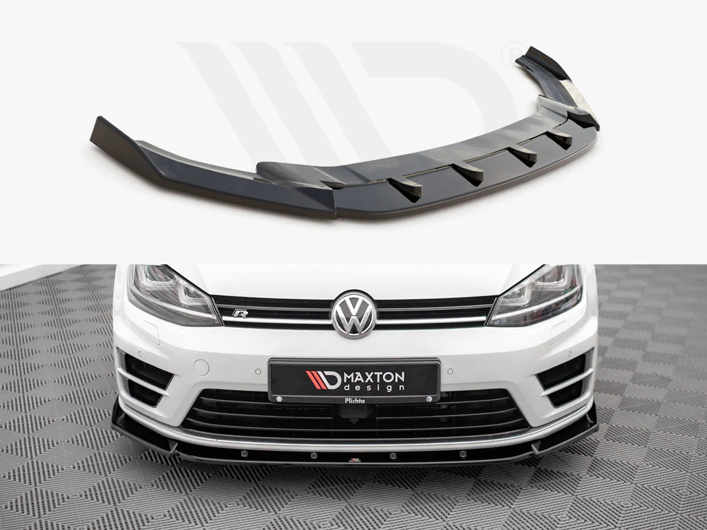 Maxton Design FRONT SPLITTER V.4 VW GOLF R MK7 - Image 3
