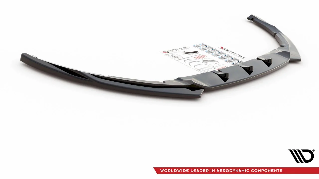 Maxton Design Front Splitter V.5 for Ford Focus ST MK3 Facelift Model (2015-2018) - Image 5