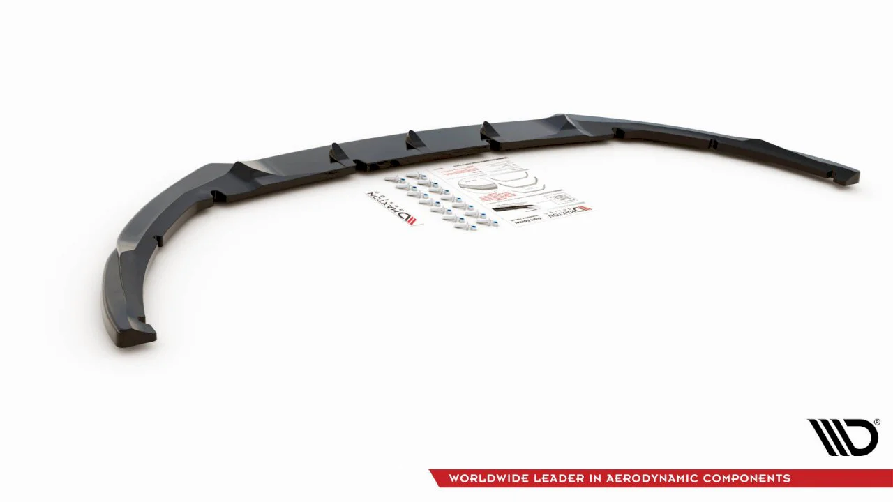 Maxton Design Front Splitter V.5 for Ford Focus ST MK3 Facelift Model (2015-2018) - Image 6