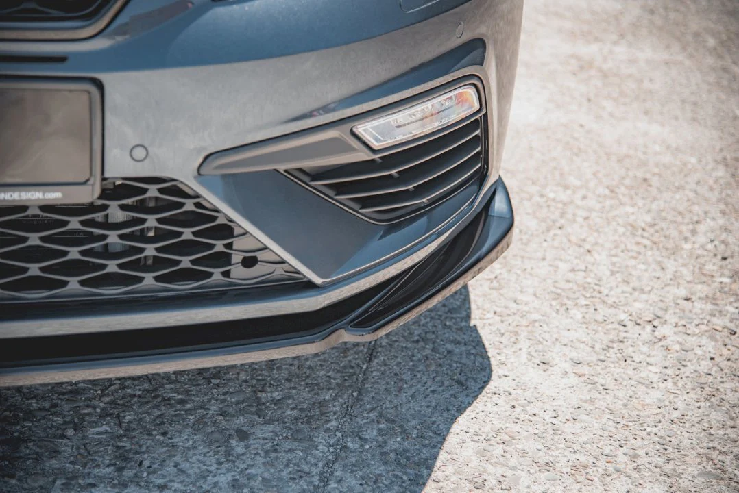 Maxton Design Front Splitter V.5 for Seat Leon MK3.5 Cupra/FR (2017-2019) - Image 4