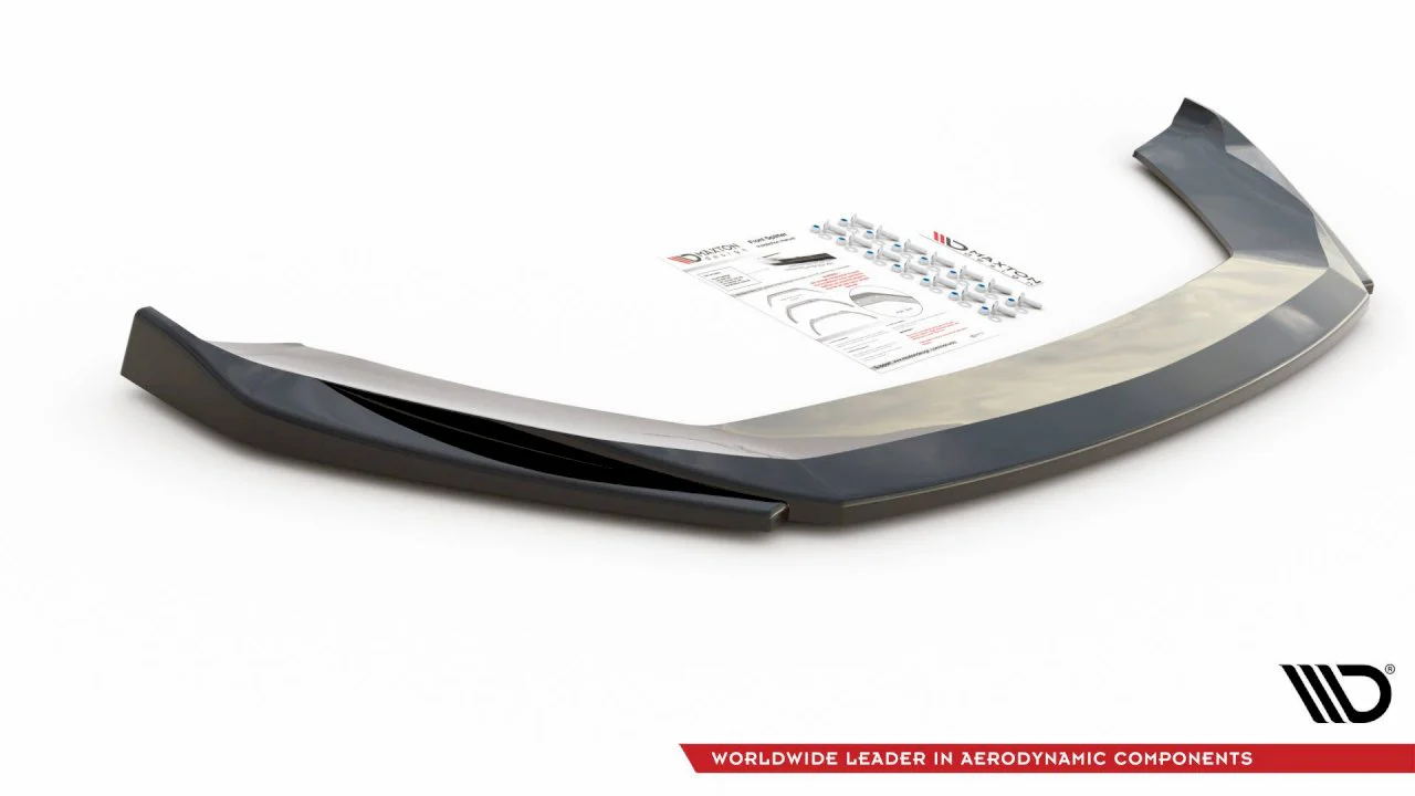 Maxton Design Front Splitter V.5 for Seat Leon MK3.5 Cupra/FR (2017-2019) - Image 6