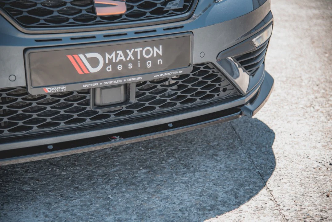 Maxton Design Front Splitter V.6 for Seat Leon MK3.5 Cupra/FR (2017-2019) - Image 2