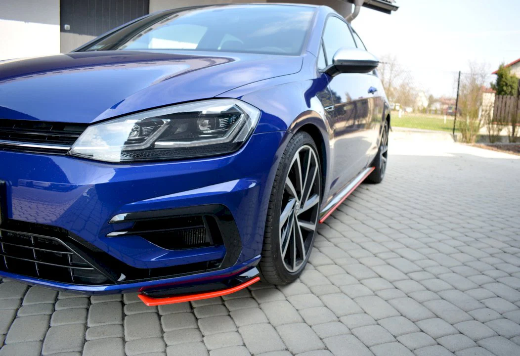 Maxton Design Front Splitter V.8 for Volkswagen Golf MK7.5 R (2017-2020) - Image 2