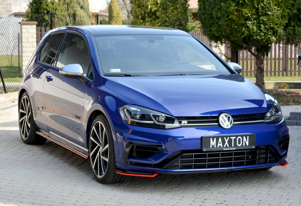 Maxton Design Front Splitter V.8 for Volkswagen Golf MK7.5 R (2017-2020) - Image 4