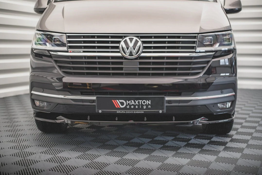 Maxton Design Front Splitter V.2 for Volkswagen T6 Facelift (2019-) - Image 2