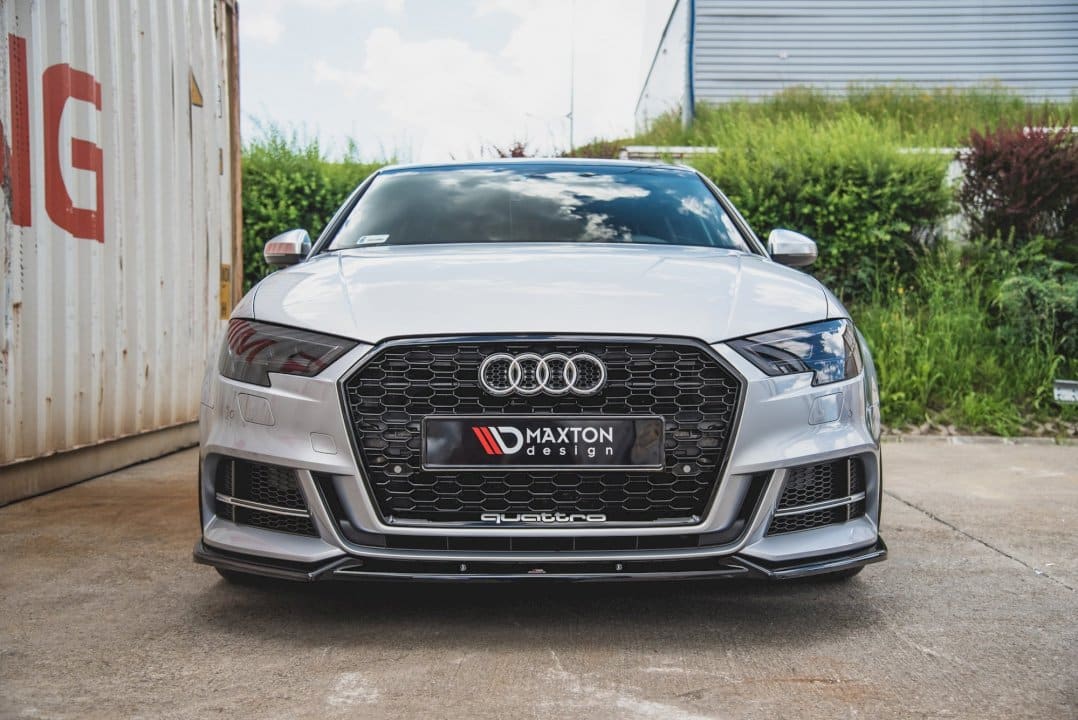 Maxton Design Front Splitter V.3 for Audi S3 8V Facelift (2016-2020) - Image 3