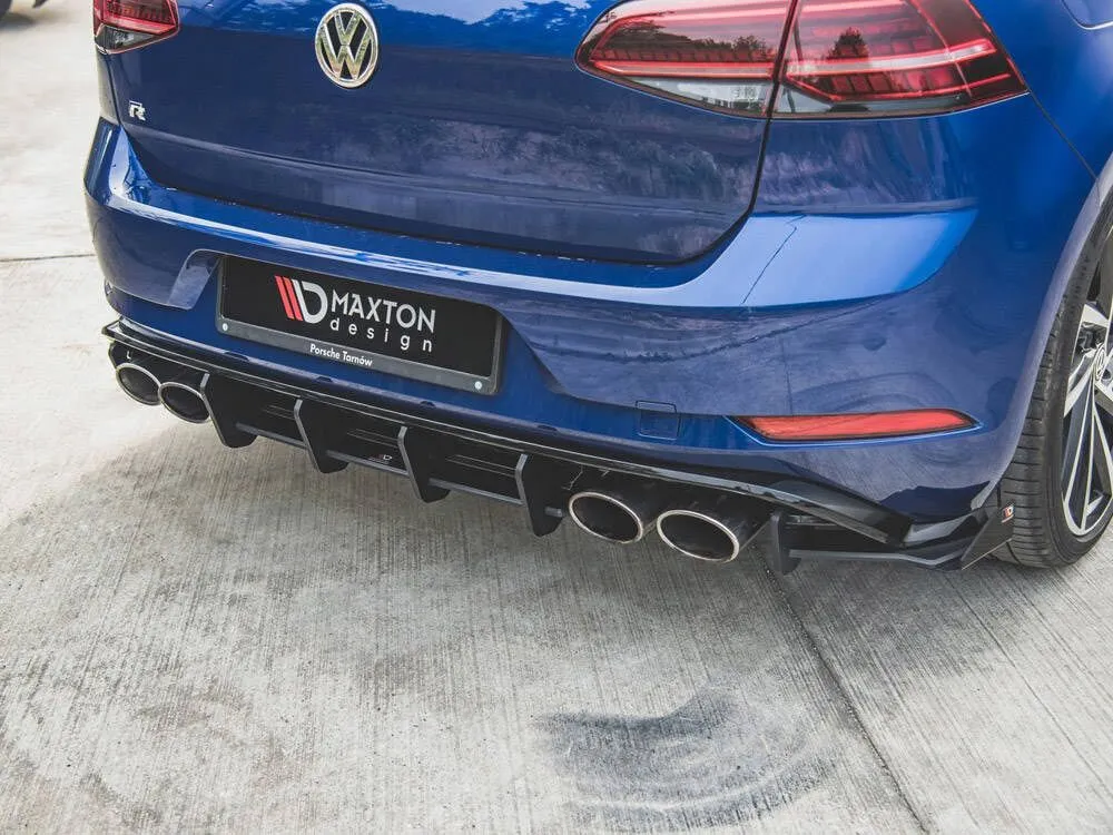 Maxton Design Maxton Racing Rear Diffuser VW Golf MK7.5 R Facelift (2017-2020) - Image 2