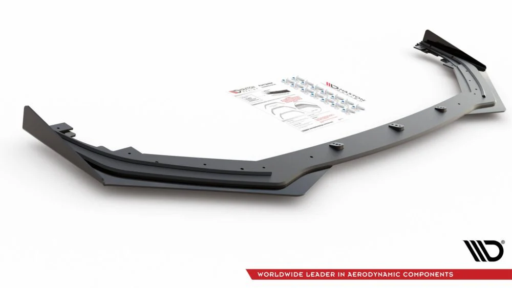 Maxton Design Racing Durability Front Splitter (+Flaps) for Toyota GR Yaris Mk4 (2020+) - Image 3