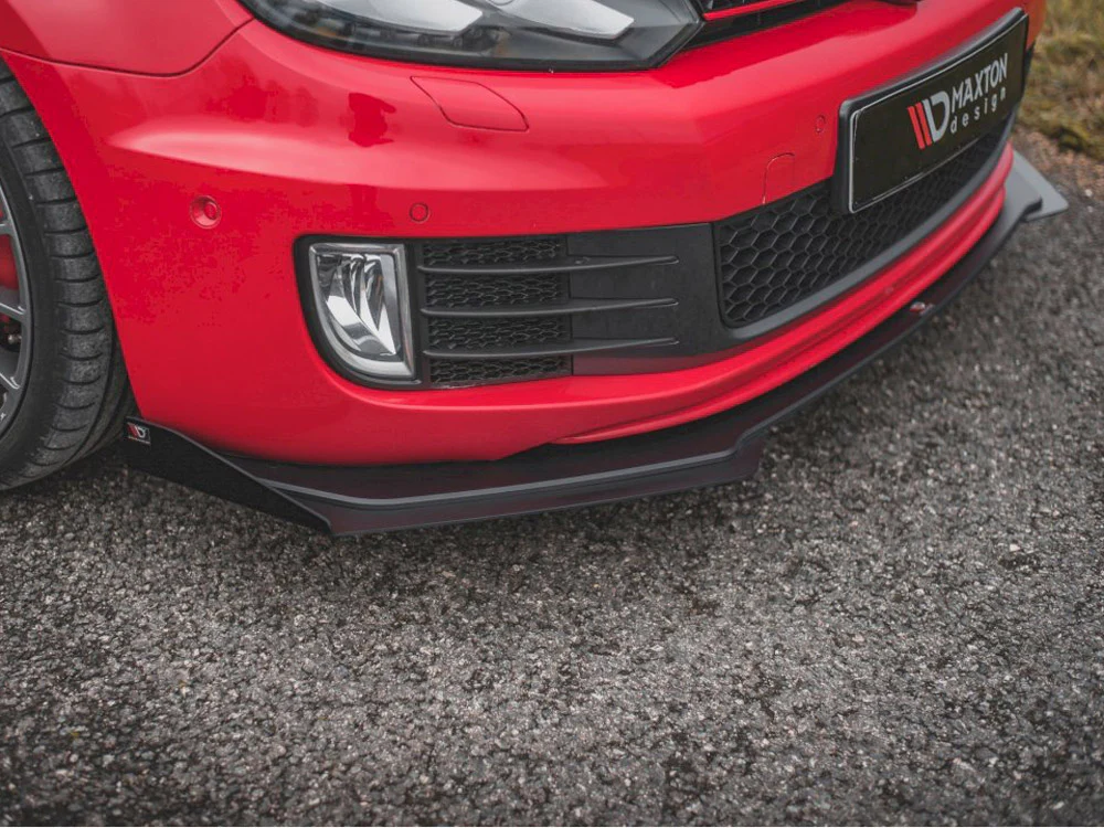 Maxton Design Racing Durability Front Splitter V.3 (+ Flaps) for Volkswagen Golf MK6 GTI (2008-2012) - Image 4