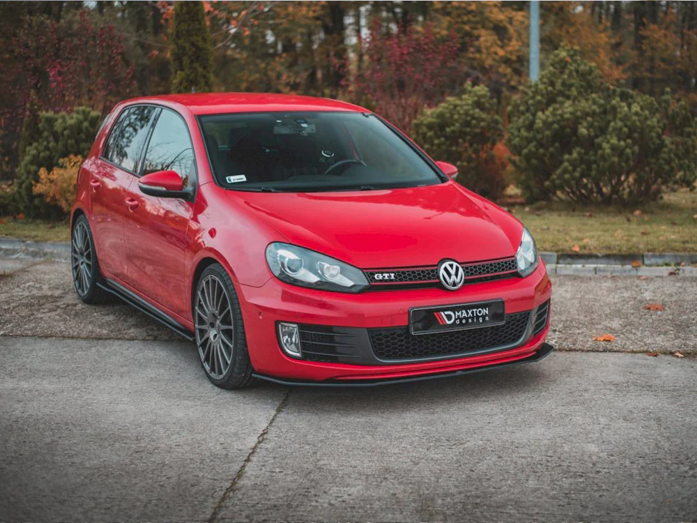 Maxton Design Racing Durability Front Splitter V.3 for Volkswagen Golf MK6 GTI (2008-2012) - Image 2