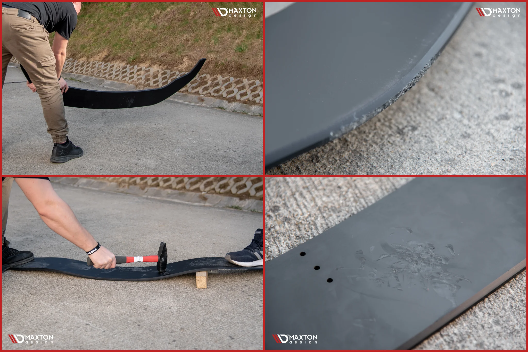 Maxton Design Racing Durability Rear Diffuser For Volkswagen UP GTI (2018+) - Image 6