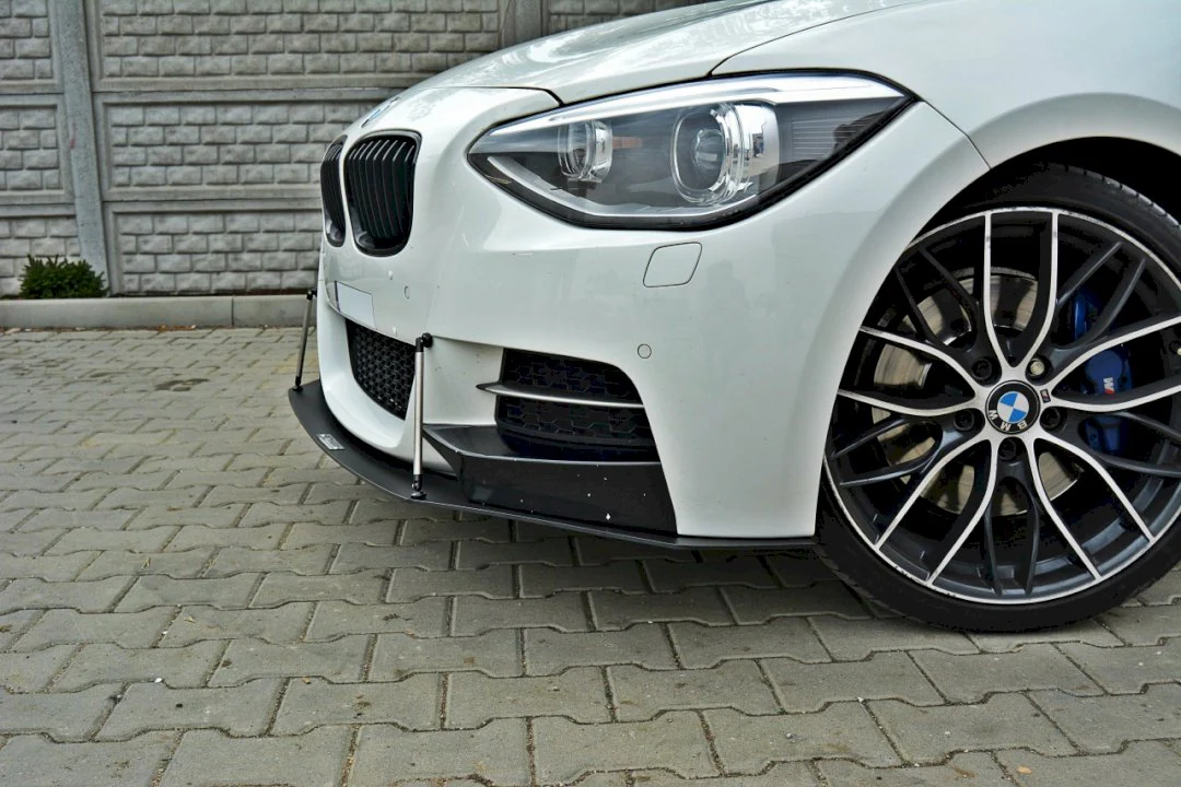 Maxton Design Front Racing Splitter for BMW 1 Series F20/F21 M-Power (Preface 2011-2015) - Image 3