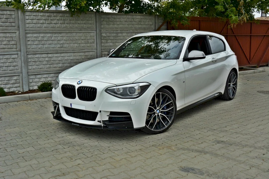 Maxton Design Front Racing Splitter for BMW 1 Series F20/F21 M-Power (Preface 2011-2015) - Image 4