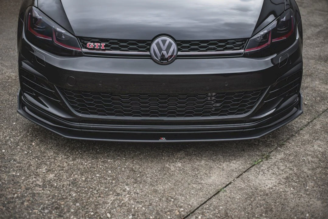 Maxton Design Racing Front Splitter For Volkswagen Golf MK7.5 GTI TCR (2019) - Image 6
