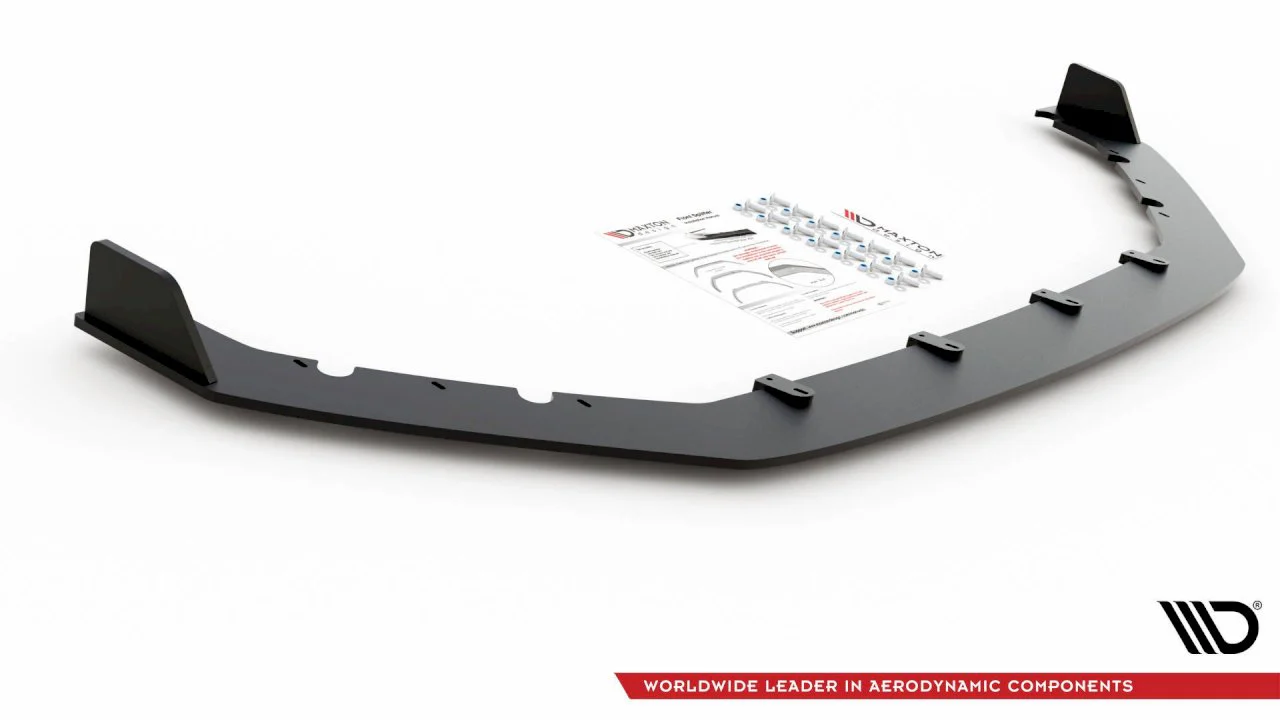 Maxton Design Racing Front Splitter For Volkswagen Golf MK7.5 GTI TCR (2019) - Image 7