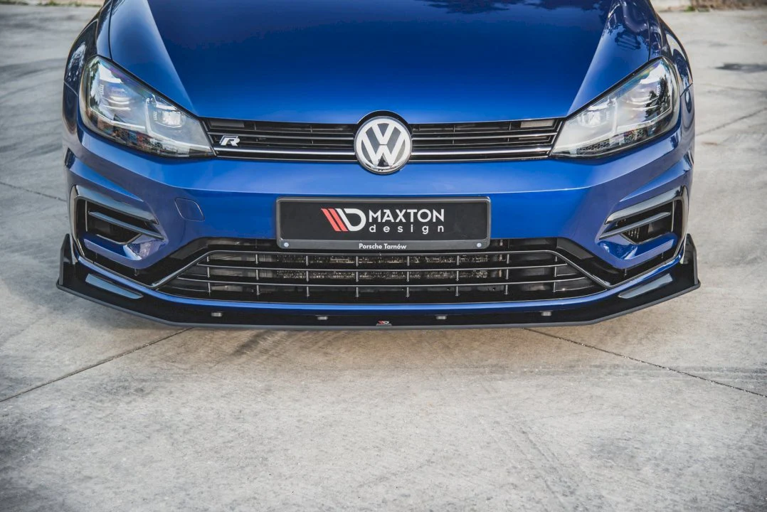 Maxton Design Racing Front Splitter V.2 For Volkswagen Golf MK7.5 R (2017-2020) - Image 3